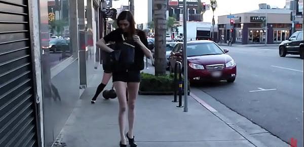  Slut public humiliated on the streets